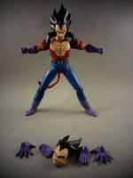 S.H Figuarts Super Sayian 4 Vegeta (Dragonball Z) Custom Action Figure