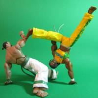 Eddy Gordo (Tekken) Vs. Richard Meyer (FF-KOF) (Tekken) Custom Action Figure