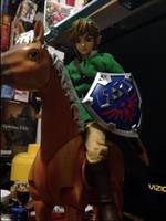 Zelda Link Medicom Rah Epona Horse 1/6 Custom (Nintendo) Custom Action Figure