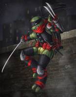 Dark Leo Chunin (Teenage Mutant Ninja Turtles) Custom Action Figure