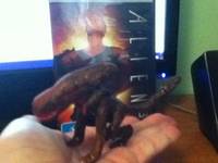 Alien 3 Dog Alien Clay Figurine (Aliens) Custom Miniature / Figurine