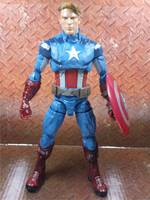 Unmasked Avengers Captain America (Marvel Legends) Custom Action Figure