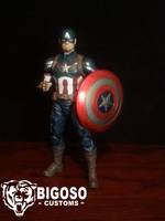 Captain America (Avengers 2 Age of Ultron) (Marvel Legends) Custom Action Figure