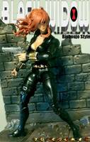 Black Widow Bishoujo Style (Marvel Legends) Custom Action Figure