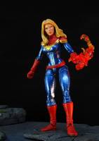 Captain Marvel (Marvel) Custom Action Figure