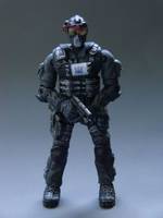 COBRA-DECEPTICON SEAL  (Original Character) (G.I. Joe Transformers War) Custom Action Figure