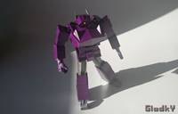 MP Shockwave from Scratch (Transformers) Custom Action Figure