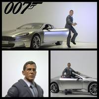 James Bond (James Bond) Custom Action Figure
