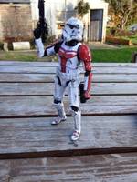 110th 'Blood Pack' Assualt Battalion Commander (Star Wars) Custom Action Figure