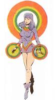 RAINBOW GIRL Dori Aandraison Legion of Substitute-Heroes (DC Universe) Custom Action Figure