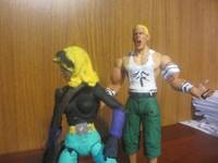 Gwen and Flash (Spider-Man) Custom Action Figure