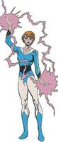 LIGHTNING LASS Ayla Ranzz Legion of Super-Heroes (DC Universe) Custom Action Figure