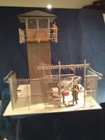Walking Dead Prison Tower Front Gate Diorama (Walking Dead) Custom Diorama / Playset