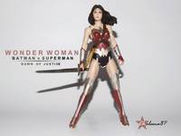 Gal Gadot as Wonder Woman in Batman V Superman (Wonder Woman) Custom Action Figure