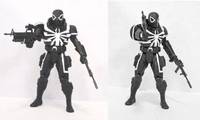 90's Toy Biz Style Agent Venom (Spider-Man) Custom Action Figure