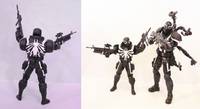 90's Toy Biz Style Agent Venom (Spider-Man) Custom Action Figure