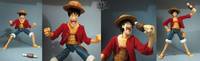 Monkey D. Luffy Shin Sekai (One Piece) Custom Action Figure