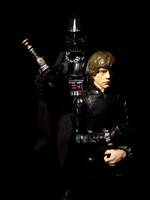 Luke Skywalker Jedi Knight Black Series 6 in (Star Wars) Custom Action Figure