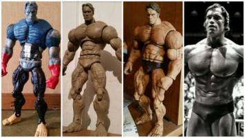 Arnold Schwarzenegger... 7 Time Mr. Olympia Champion (My Heroes) Custom Action Figure