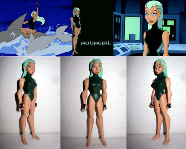 Batman beyond Aquagirl (Batman Beyond) Custom Action Figure