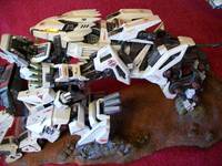 Liger Zero Vs Bersker Fury (Zoids) Custom Action Figure