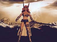 Angela (Marvel) Custom Action Figure