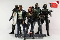 Black Widow Civilian Outfit (Winter Soldier Movie) (Marvel Select) Custom Action Figure