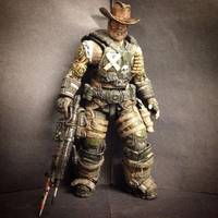 Dizzy Wallin (Gears Of War) Custom Action Figure