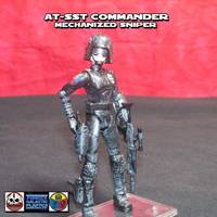 Panickorps at-SST Commander/ Mechanized Sniper (Star Wars) Custom Action Figure