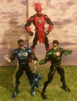 Red Lantern Kyle (DC Universe) Custom Action Figure
