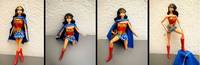 Wonder Woman -  Diana Prince  Barbiemated (Justice League Unlimited) Custom Action Figure