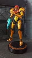 Samus Aran Amiibo (Metroid) Custom Miniature / Figurine