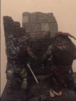TMNT Donnie and Ralph (Teenage Mutant Ninja Turtles) Custom Action Figure