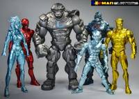 Justice League New 52 Metal Men Lead (DC Universe) Custom Action Figure