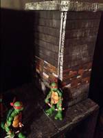 Street Level and Rooftop Dio Part 2 of 2 (Teenage Mutant Ninja Turtles) Custom Diorama / Playset