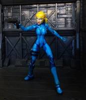 Zero Suit Samus Aran (Metroid) Custom Action Figure