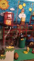 Super Mario Bros Display Box (Super Mario Bros) Custom Diorama / Playset