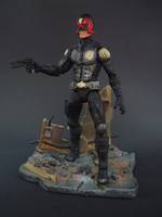 Judge Dredd (2000 AD) Custom Action Figure