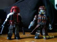 Arkham Knight Red Hood and Scarecrow Minimates (Minimates) Custom Action Figure