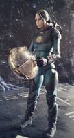 Chell as Prometheus Crew Member (Aliens) Custom Action Figure
