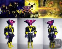 JLU Sinestro Corps Tri-Eye (Justice League Unlimited) Custom Action Figure