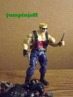 Duke Nukem (JAKKS Deluxe Style) (Duke Nukem) Custom Action Figure