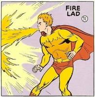FIRE LAD Staq Malvern Legion of Substitute-Heroes (DC Universe) Custom Action Figure