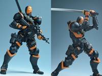 Deathstroke (DC Infinite Heroes) Custom Action Figure