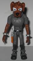 Sleuth "Dawggy" Dawg (Sonic) Custom Action Figure