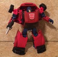Trottlebots Chase, Feeway and Goldbug (Transformers) Custom Action Figure