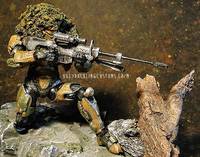 Spartan SNIPER (Halo) Custom Action Figure