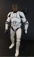 Finn in Episode 7 Stormtrooper Gear (Star Wars) Custom Action Figure