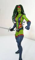 Comic Style Gamora (Marvel Legends) Custom Action Figure