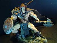 Saris the Barbarian/Fighter (Original) Custom Action Figure